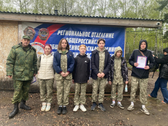 Военно-патриотические соревнования среди                                  юнармейских отрядов по пейнтболу