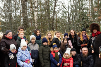 Праздник в честь Дня народного единства                                                                           в конном клубе в деревне Голчаново